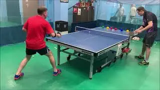 34)Атакующий УДАР нижним вращением*СРЕЗКА слева