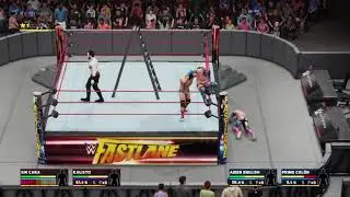 The Lucha Dragons V.S. Aiden English and Primo Colon(WWE2K18)