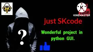 Wonderful project ( Calculator ) in python GUI. @just SKcode #code #python #fun