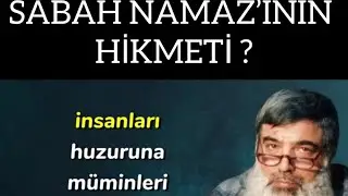 SABAH NAMAZININ HİKMETİ ? | Timurtaş hoca efendi