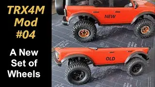 Traxxas TRX4M Mod - Metal Wheels & new Tyres