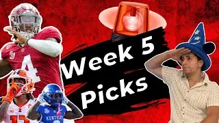 College Football Week 5 Picks & Predictions - UPSETS ARE COMING!