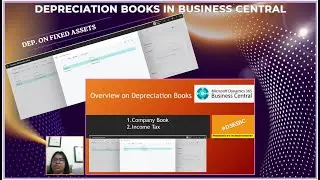 Depreciation Books in Business Central 