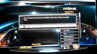 NBA 2K14 SERVER ISSUES?!?