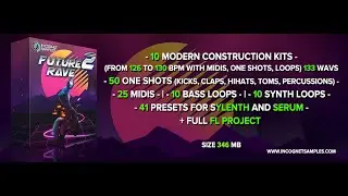 FUTURE RAVE SAMPLES VOL.2 [Morten, Guetta Style Presets, Loops, FLPs]