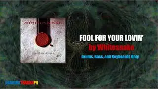 WHITESNAKE - Fool For Your Loving 89' (Guitars Backing Track without Vocals)