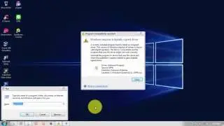 Tutorial - how to fix windows requires a digitally signed driver
