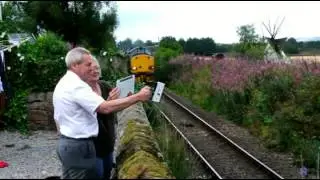 nuclear train going through Maryburgh