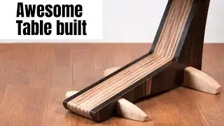 Making Bend Lamination Coffee Table / Futuristic Style Coffee Table