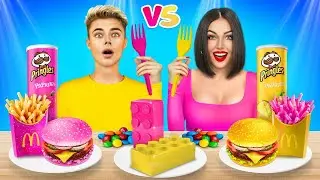 Thử Thách Đồ Ăn Sô Cô La & Lớn VS Vừa VS Nhỏ | Cuộc Chiến Ăn Uống Đỉnh Cao Bởi RATATA POWER