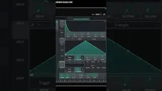 Mapping filter drive to random in Vital for different character each hit. Full video on the channel.