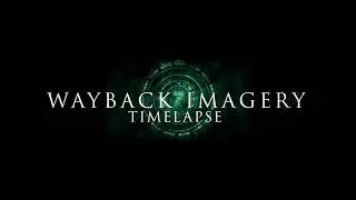 Satellite Imagery Time Lapse using ESRI Wayback Imagery App.