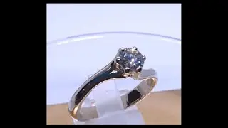 Cincin Emas Mahkota Berlian