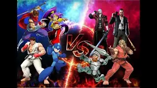 Mugen Request Capcom 4v4 Party