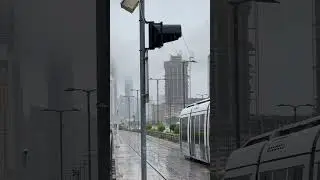 Dubai after heavy rain #dubai #uaeweather #rainindubai #dubaitravel #dubairain #dubaiweather