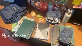 MATERIAL ESCOLAR 2025!! ✏️ ~ mostrei tudo📚