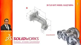 3B ve Süpürerek Katı Oluştur Komutları İle Katı Modelleme ( 3D+Sweept Boss Base )