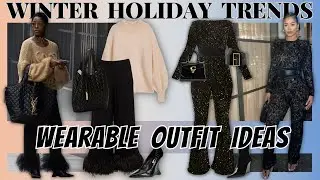 Winter Trends | Holiday Outfit Ideas