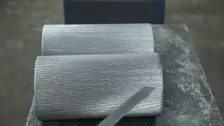 Дробилка вальцовая. Вальцы с наклонной насечкой.