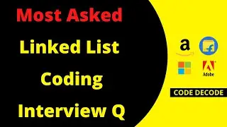 Linked List Coding Interview Questions in Java | Cycle Detection | Find Middle node | Code Decode