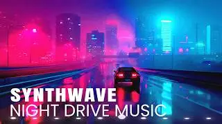 Cyber Drift - Energetic Synthwave vs Calming Music Which is Better for Late Night Driving