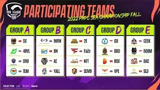 [ID] 2022 PMPL SEA Championship W1D1 | Fall | GO GO INDONESIA !!