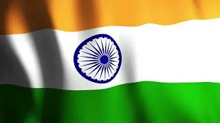 India Flag | Free Stock Footage | World Flags