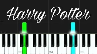 Harry potter - hedwig's theme - tutorial piano