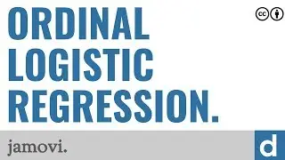 Ordinal logistic regression — jamovi