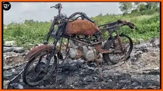 How the HONDA WIN 110 Motorcycle Restoration was done [Step by Step]  #restoration