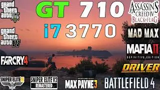 GT 710 + i7 3770 in 2026 😱 | 11 Games Tested | Still Playable?