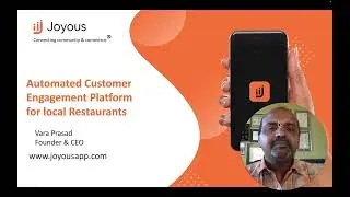 Helping local restaurants drive repeat business - Joyous - PIE Demo Day 2023