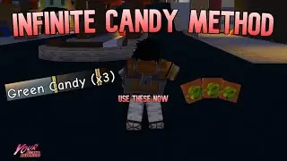 [YBA] INFINITE CANDY METHOD IN THE NEW YBA HALLOWEEN UPDATE...