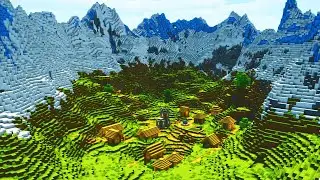 12 Cool Mountain Basin Seeds for Minecraft 1.18 Caves and Cliffs