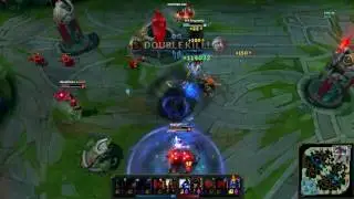 All Random URF - 1v5 Zed PENTAKILL