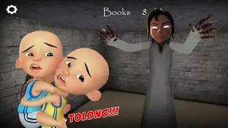 Upin Ipin Di Kejar Hantu Kak Ros - Game Horor Lucu
