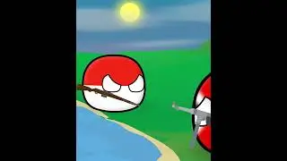 Атака на Польшу Countryballs #shorts