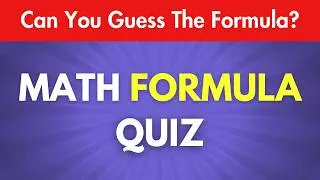 Can You Guess The Math Formula?