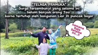 TELAGA PRAMUKA Baru terlihat setelah bangunan liar di Puncak Bogor DI BONGKAR