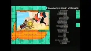 Madagascar 3: Europe's Most Wanted (2012) End Credits (Cartoon Network 2019)