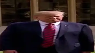 Wide Trump Walking (Wide Putin Meme)
