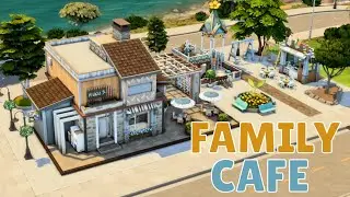 Семейное Кафе Симс 4 🌟 Family Cafe The Sims 4 | Строительство | NO CC