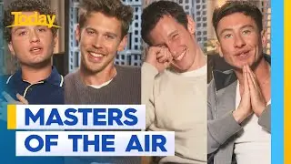 'Masters of the Air' star-studded cast catch up with Today | Today Show Australia