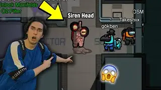 SİREN HEAD AMONG US OYUNUNA GİRDİ VE İMPOSTOR’A SALDIRDI! (Siren Kafa)