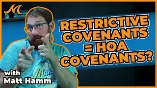 Are Restrictive Covenants and HOA Covenants the Same Thing?