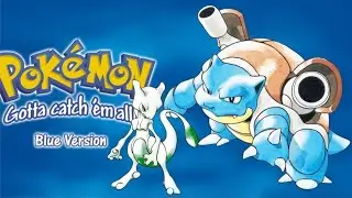 POKEMON BLUE VERSION WALKTHROUGH ENDING - CATCHING MEWTWO