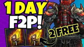 2 FREE Sacreds On DAY 1 New Account!!! [Raid: Shadow Legends]