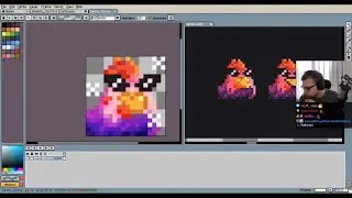 Drawing Pixel Art for my Twitch Channel