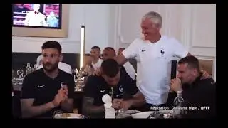 Look at Lloris & Griezmann’s face when Benzema was welcome back to France camp last year #shorts
