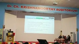 Agricultural mechanization, custom hiring center, at CRIDA Auditorium